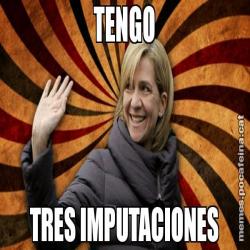 TENGO TRES IMPUTACIONES