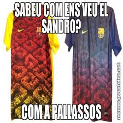 SABEU COM ENS VEU EL SANDRO? COM A PALLASSOS