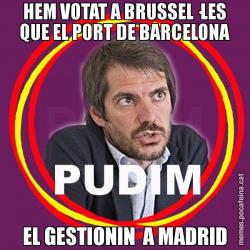 HEM VOTAT A BRUSSEL·LES QUE EL PORT DE BARCELONA EL GESTIONIN  A MADRID