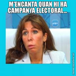 M'ENCANTA QUAN HI HA CAMPANYA ELECTORAL...