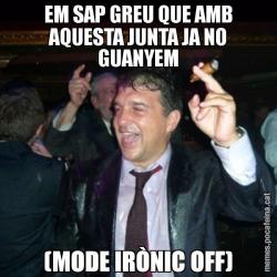 EM SAP GREU QUE AMB AQUESTA JUNTA JA NO GUANYEM (MODE IRÒNIC OFF)