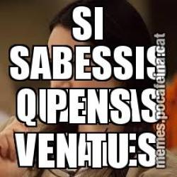 SI SABESSIS QUANTAS  VEGADES  PENS EN TU