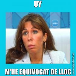UY M'HE EQUIVOCAT DE LLOC