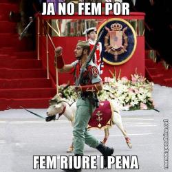 JA NO FEM POR FEM RIURE I PENA