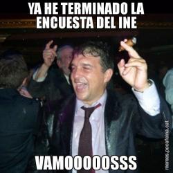 YA HE TERMINADO LA ENCUESTA DEL INE VAMOOOOOSSS