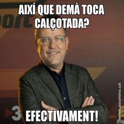 AIXÍ QUE DEMÀ TOCA CALÇOTADA? EFECTIVAMENT!