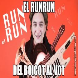 EL RUNRUN DEL BOICOT AL VOT