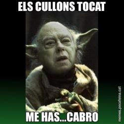 ELS CULLONS TOCAT ME HAS...CABRO