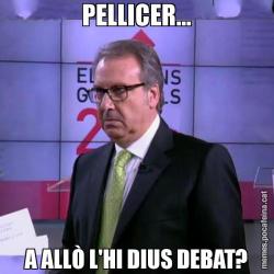 PELLICER... A ALLÒ L'HI DIUS DEBAT?