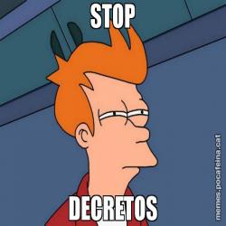 STOP DECRETOS