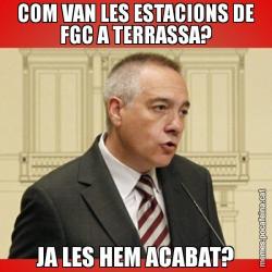 COM VAN LES ESTACIONS DE FGC A TERRASSA? JA LES HEM ACABAT?