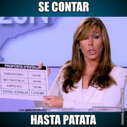 SE CONTAR HASTA PATATA