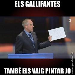 ELS GALLIFANTES TAMBÉ ELS VAIG PINTAR JO
