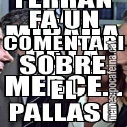 LA MIRADA DE LA MERCÈ... QUAN EL FERRAN FA UN COMENTARI SOBRE EL PALLASO