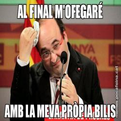 AL FINAL M'OFEGARÉ AMB LA MEVA PRÒPIA BILIS