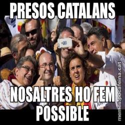 PRESOS CATALANS NOSALTRES HO FEM POSSIBLE