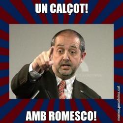 UN CALÇOT! AMB ROMESCO!