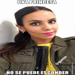 UNA PRINCESA  NO SE PUEDE ESCONDER