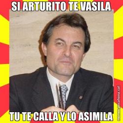 SI ARTURITO TE VASILA TU TE CALLA Y LO ASIMILA
