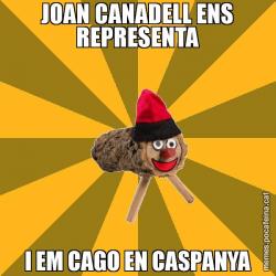 JOAN CANADELL ENS REPRESENTA I EM CAGO EN CASPANYA