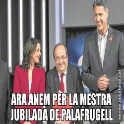 ARA ANEM PER LA MESTRA JUBILADA DE PALAFRUGELL