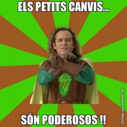 ELS PETITS CANVIS... SÓN PODEROSOS !!