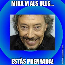 MIRA'M ALS ULLS... ESTÀS PRENYADA!