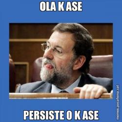 OLA K ASE PERSISTE O K ASE