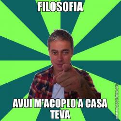 FILOSOFIA AVUI M'ACOPLO A CASA TEVA