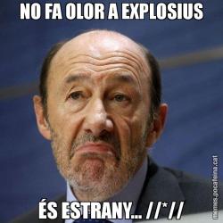 NO FA OLOR A EXPLOSIUS ÉS ESTRANY... //*//