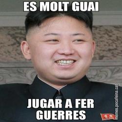 ES MOLT GUAI JUGAR A FER GUERRES