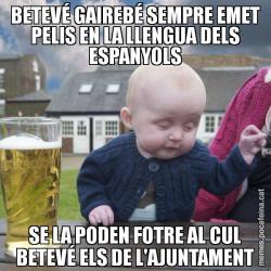 BETEVÉ GAIREBÉ SEMPRE EMET PELIS EN LA LLENGUA DELS ESPANYOLS SE LA PODEN FOTRE AL CUL BETEVÉ ELS DE L'AJUNTAMENT