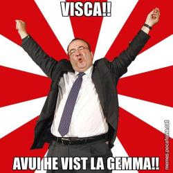 VISCA!! AVUI HE VIST LA GEMMA!!
