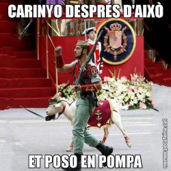 CARINYO DESPRÉS D'AIXÒ ET POSO EN POMPA