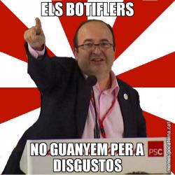 ELS BOTIFLERS NO GUANYEM PER A DISGUSTOS