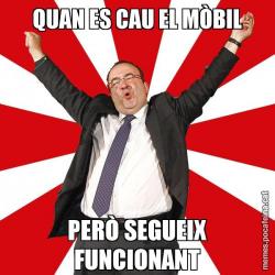 QUAN ES CAU EL MÒBIL PERÒ SEGUEIX FUNCIONANT