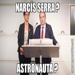 NARCÍS SERRA ? ASTRONAUTA ?