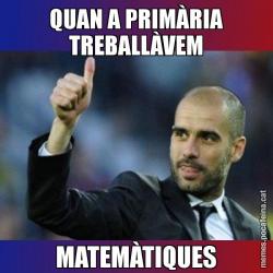 QUAN A PRIMÀRIA TREBALLÀVEM MATEMÀTIQUES