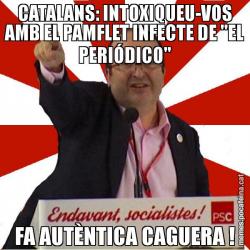 CATALANS: INTOXIQUEU-VOS AMB EL PAMFLET INFECTE DE "EL PERIÓDICO" FA AUTÈNTICA CAGUERA !