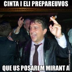 CINTA I ELI PREPAREUVOS QUE US POSAREM MIRANT A