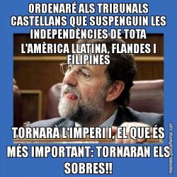 ORDENARÉ ALS TRIBUNALS CASTELLANS QUE SUSPENGUIN LES INDEPENDÈNCIES DE TOTA L'AMÈRICA LLATINA, FLANDES I FILIPINES TORNARÀ L'IMPERI I, EL QUE ÉS MÉS IMPORTANT: TORNARAN ELS SOBRES!!