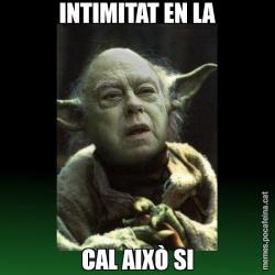 INTIMITAT EN LA CAL AIXÒ SI