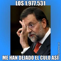 LOS 1.977.531 ME HAN DEJADO EL CULO ASÍ