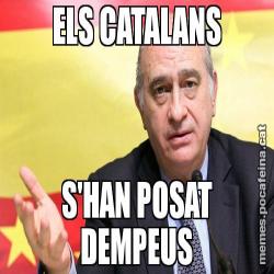 ELS CATALANS S'HAN POSAT DEMPEUS
