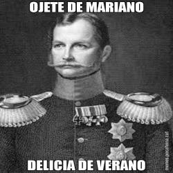 OJETE DE MARIANO DELICIA DE VERANO