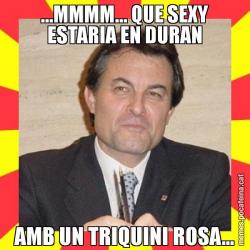 ...MMMM... QUE SEXY ESTARIA EN DURAN AMB UN TRIQUINI ROSA...