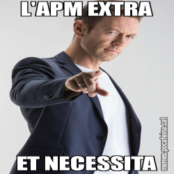 L'APM EXTRA ET NECESSITA