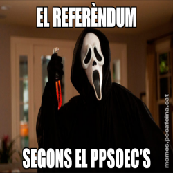EL REFERÈNDUM SEGONS EL PPSOEC'S
