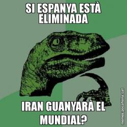 SI ESPANYA ESTÀ ELIMINADA IRAN GUANYARÀ EL MUNDIAL?