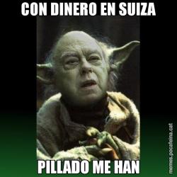 CON DINERO EN SUIZA PILLADO ME HAN